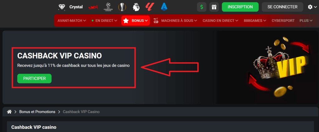 Bonus et promotions supplémentaires chez 888Starz